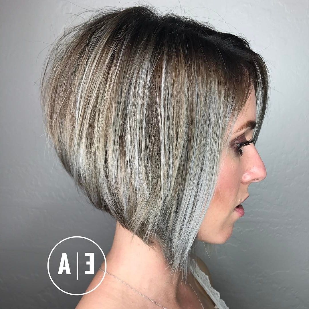 10 Best Short Hairstyles For Thick Hair In Fab New Color Combos Pertaining To Most Recently Silver And Brown Pixie Haircuts (Photo 11 of 15)