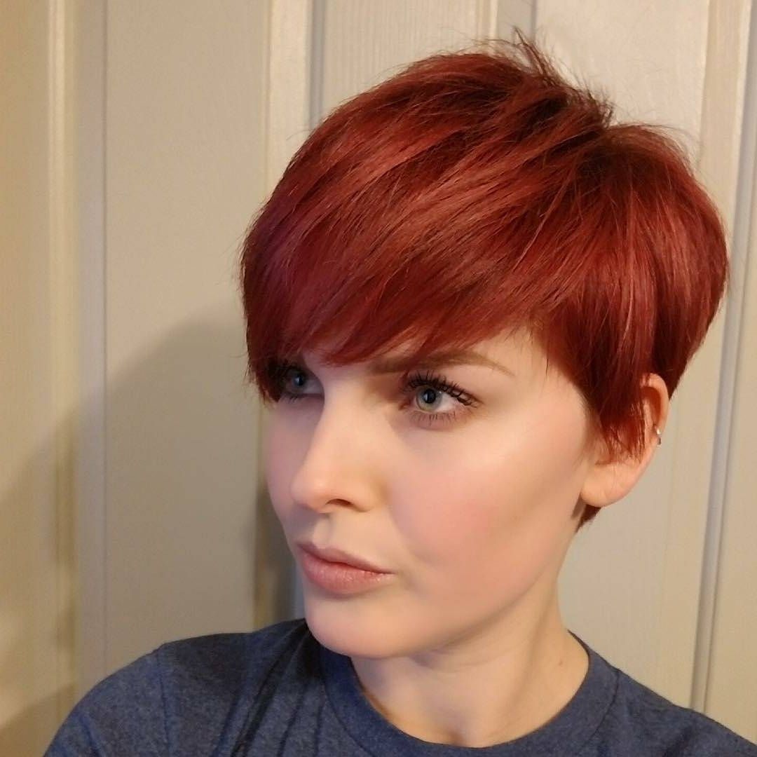 10 Daring Pixie Haircuts For Women, Short Hairstyle And Color 2018 Throughout Most Recent Shaggy Pixie Haircuts In Red Hues (Photo 9 of 15)