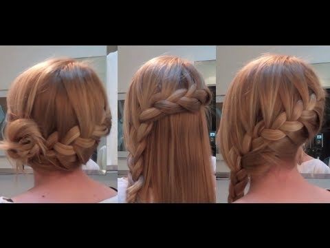 10 Hairstyles: Side French Braid Edition – Girls Video Regarding Most Popular Quick Braided Hairstyles For Medium Hair (Photo 14 of 15)