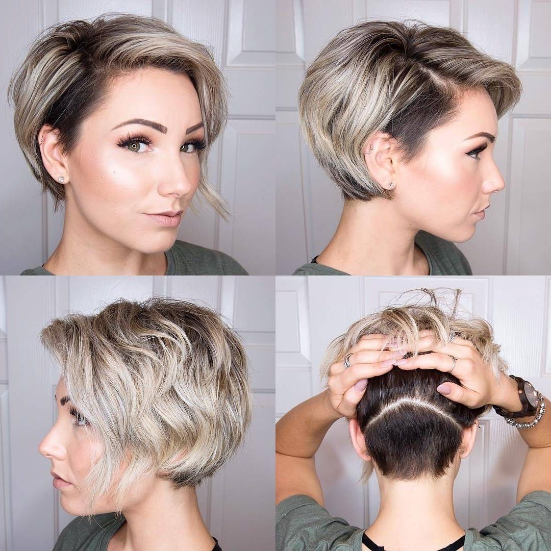10 Long Pixie Haircuts 2018 For Women Wanting A Fresh Image, Short Hair Pertaining To 2018 Two Tone Pixie Haircuts (View 4 of 15)