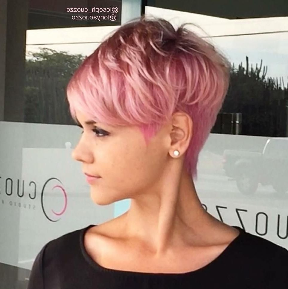 10 Trendy Daring Pixie Haircuts, Hairstyle And Color For 2018 Intended For Recent Contemporary Pixie Haircuts (View 14 of 15)
