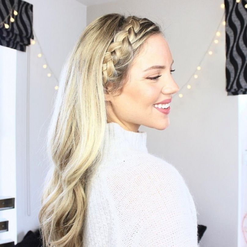 10 White Girl Hair Braids, 26 Awesome Braided Hairstyle For Girls Throughout Most Popular Braided Hairstyles For White Hair (View 13 of 15)