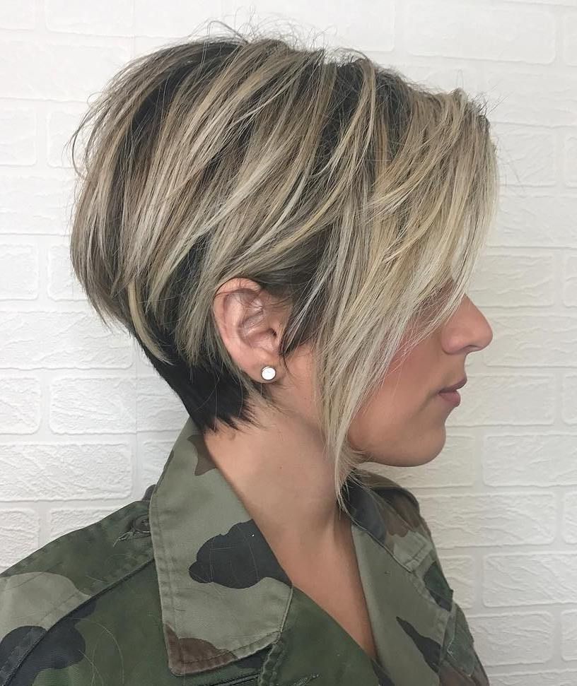 100 Mind Blowing Short Hairstyles For Fine Hair | Blonde Pixie, Ash With Most Recently Ash Blonde Pixie With Nape Undercut (View 12 of 15)