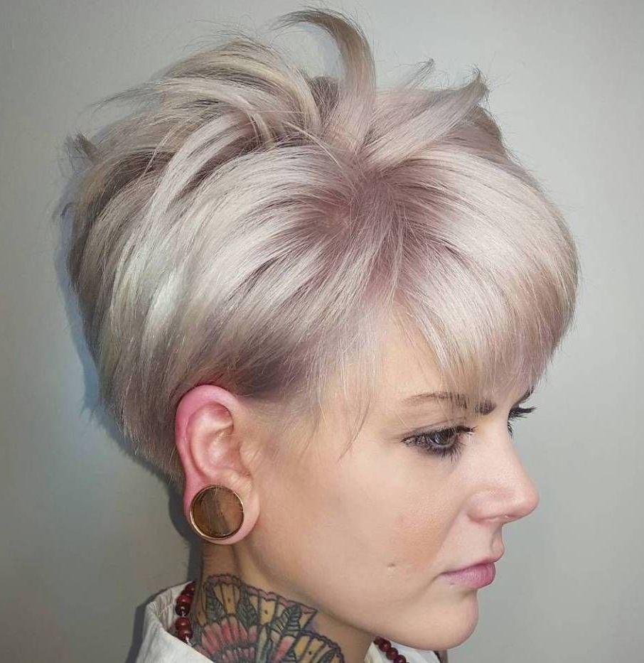 100 Mind Blowing Short Hairstyles For Fine Hair | Pixie Hairstyles In Recent Sassy Pixie For Fine Hair (Photo 3 of 15)