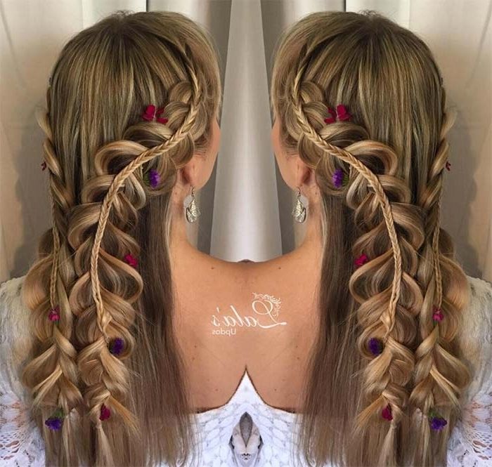 100 Ridiculously Awesome Braided Hairstyles To Inspire You For Newest Rapunzel Braids Hairstyles (View 8 of 15)