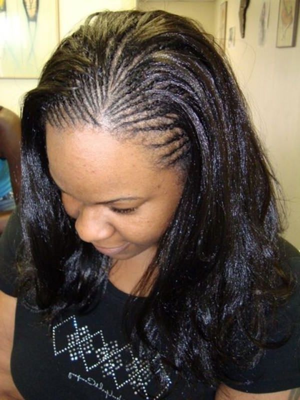 101 Micro Braids For You – Style Easily With Regard To Best And Newest Micro Cornrows Hairstyles (Photo 5 of 15)