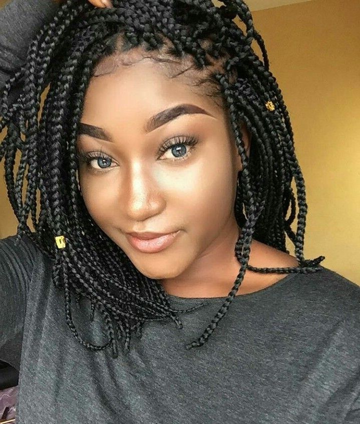 108 Best Braiding Idea Images On Pinterest | African Hairstyles For Most Current Classic Fulani Braids With Loose Cascading Plaits (View 4 of 15)