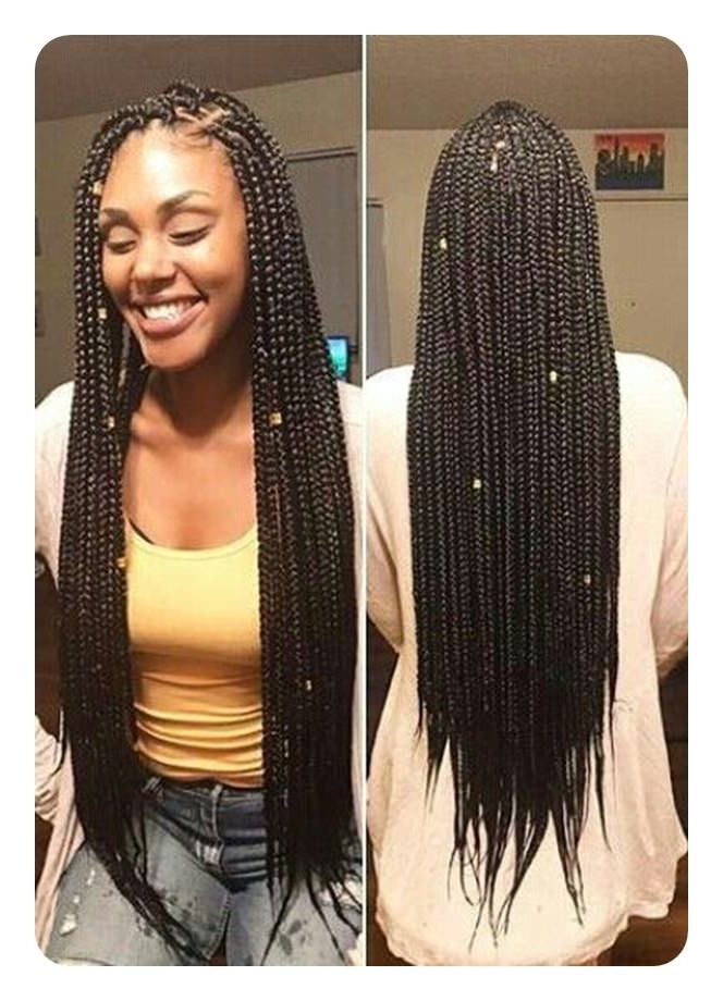 109 Easy And Low Maintenance Protective Hairstyles Throughout 2018 Cornrows Protective Hairstyles (Photo 7 of 15)