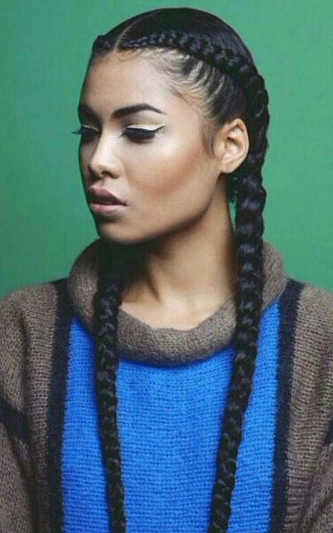 11 Fuss Free Hairstyles For Every Workout | Lovely L O C K S With Best And Newest Side French Cornrow Hairstyles (Photo 5 of 15)