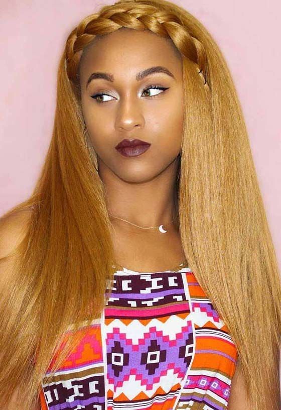 125 Crochet Braids Style Ideas 2018 – Revealed! – Reachel For Newest Braided Hairstyles Cover Forehead (View 12 of 15)