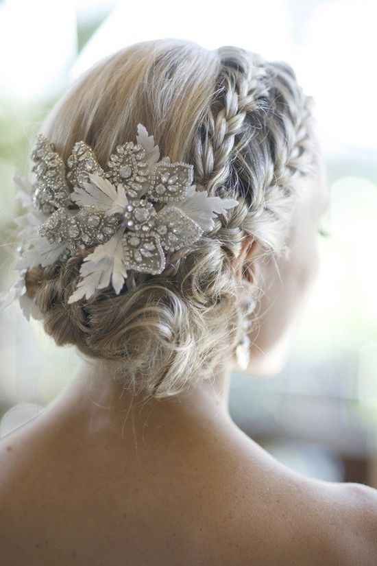 14 Braided Hairstyles——stylish Braids With Flowers – Pretty Designs With Current Braids And Flowers Hairstyles (Photo 13 of 15)