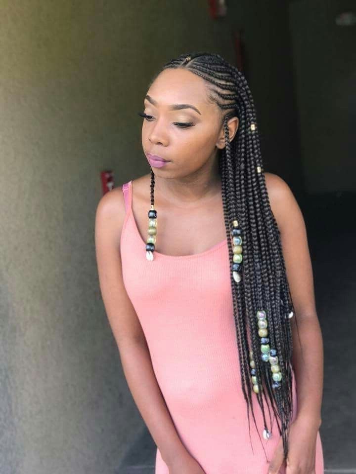 14 Fulani Braids Styles To Try Out Soon | Braids | Pinterest With Most Up To Date Ethiopian Cornrows Hairstyles (Photo 11 of 15)