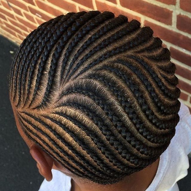 Featured Photo of 15 Best Cornrows Hairstyles with Own Hair