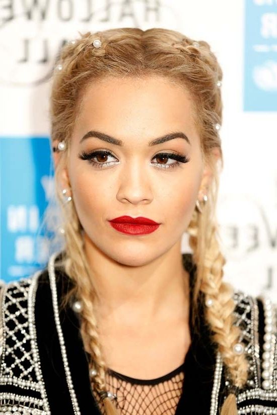 15 Boxer Braids Celebrities & It Girls Are Wearing | Fashionisers Pertaining To Most Recently Celebrities Braided Hairstyles (View 11 of 15)