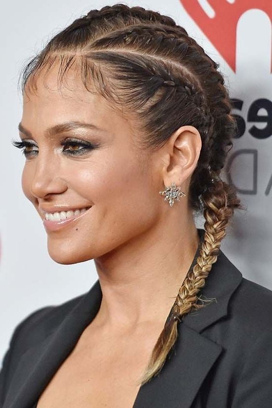 15 Boxer Braids Celebrities & It Girls Are Wearing For Most Recently Celebrity Braided Hairstyles (Photo 7 of 15)