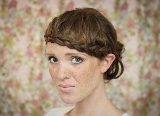 15 Braided Bangs Tutorials: Cute, Easy Hairstyles – Pretty Designs Inside Most Current Braided Hairstyles With Bangs (View 15 of 15)