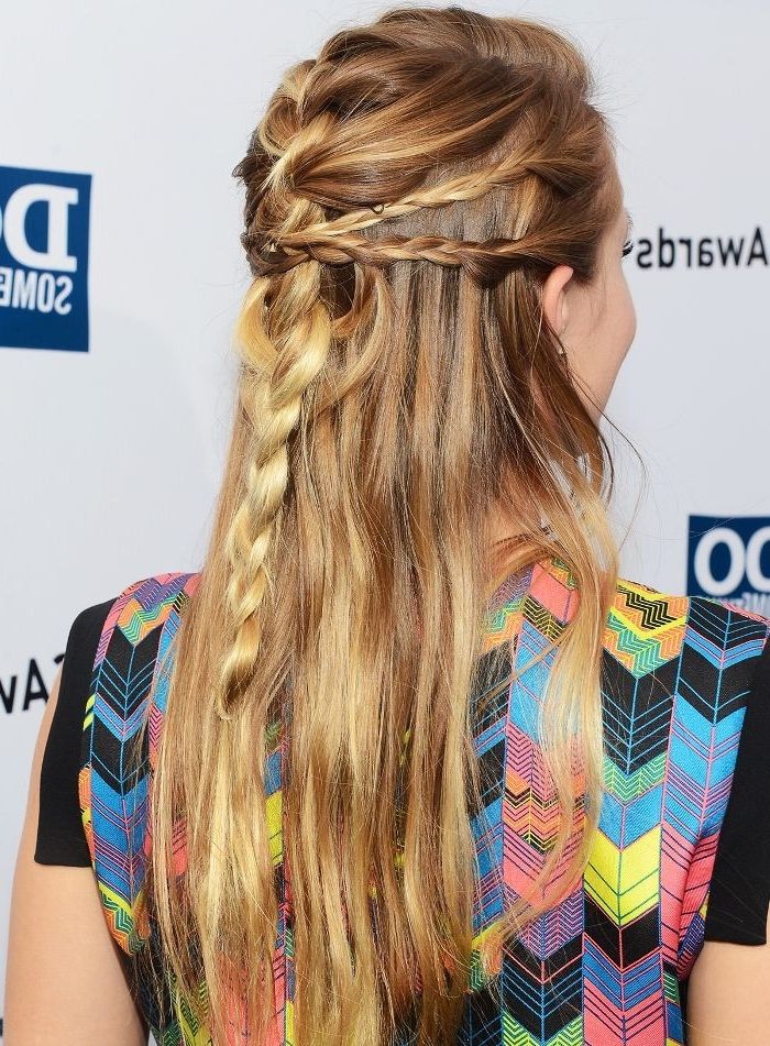 15 Cool Braids That Are Actually Easy (we Swear) | Byrdie Intended For Most Recently Braided Layered Hairstyles (Photo 11 of 15)