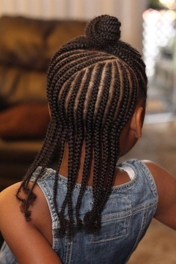 15 Very Cute Cornrow Hairstyles For Your Baby Girl Inside Most Up To Date Cornrows Hairstyles For Kids (View 8 of 15)
