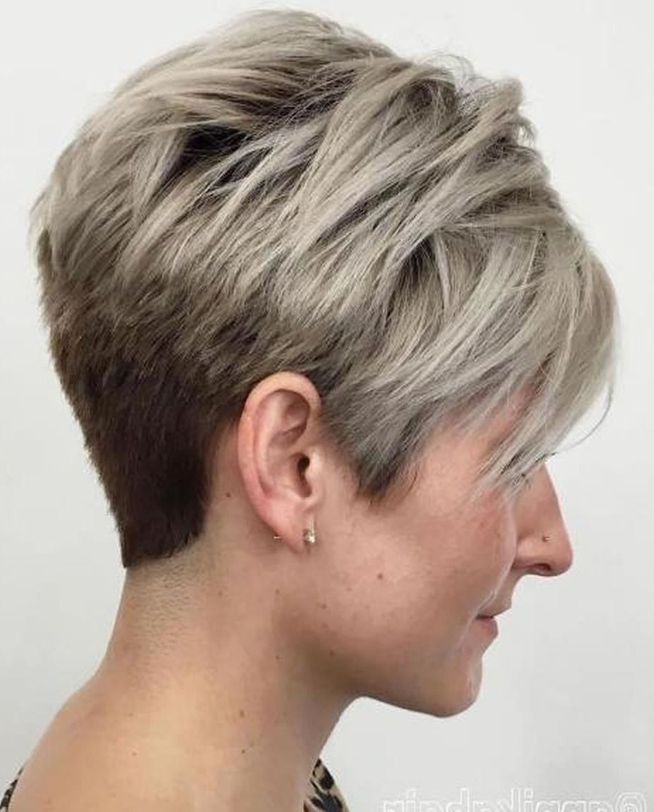 18 Beautiful Short Pixie Cut Hairstyles Women's Loving Right Now Throughout Most Recent Uneven Undercut Pixie Haircuts (View 15 of 15)