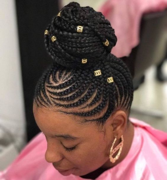 19 Cornrows Hairstyles For Women To Look Bodacious – Haircuts In Recent Cornrows Hairstyles With Afro (View 12 of 15)