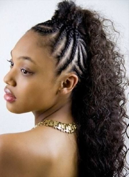 20 Top Hairstyles For Square Faces For Most Popular Cornrows Hairstyles For Square Faces (Photo 9 of 15)