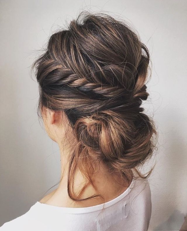2018 Wedding Hair Trends | The Ultimate Wedding Hair Styles Of 2018 Intended For Most Current Regal Braided Up Do Hairstyles (Photo 10 of 15)