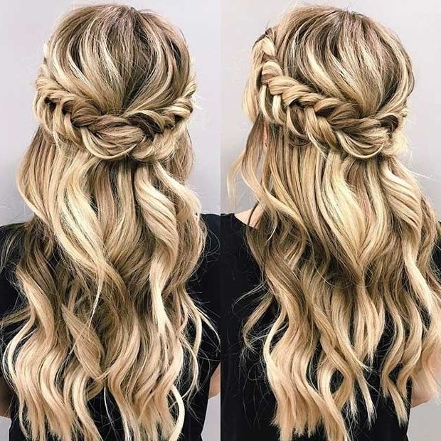 21 Beautiful Hair Style Ideas For Prom Night | Stayglam Hairstyles Within Most Recent Down Braided Hairstyles (Photo 1 of 15)
