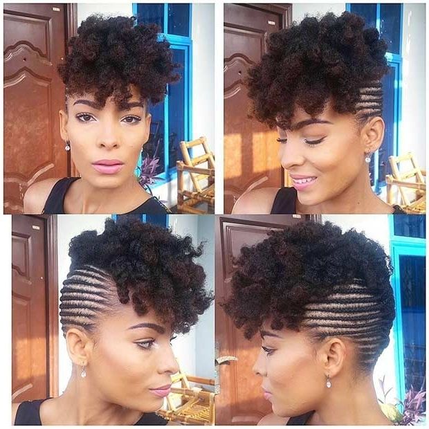 21 Best Protective Hairstyles For Black Women | Page 2 Of 2 | Stayglam Intended For Latest Cornrows Protective Hairstyles (Photo 11 of 15)