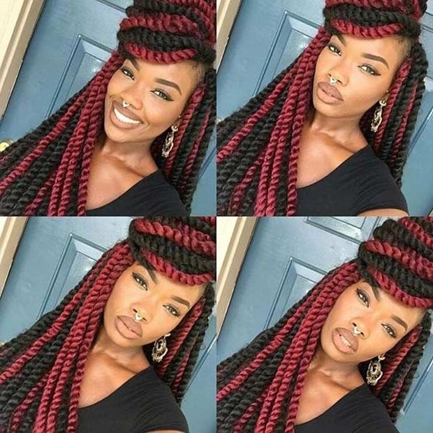 21 Best Protective Hairstyles For Black Women | Stayglam Regarding Most Current Cornrows Hairstyles With Color (Photo 1 of 15)