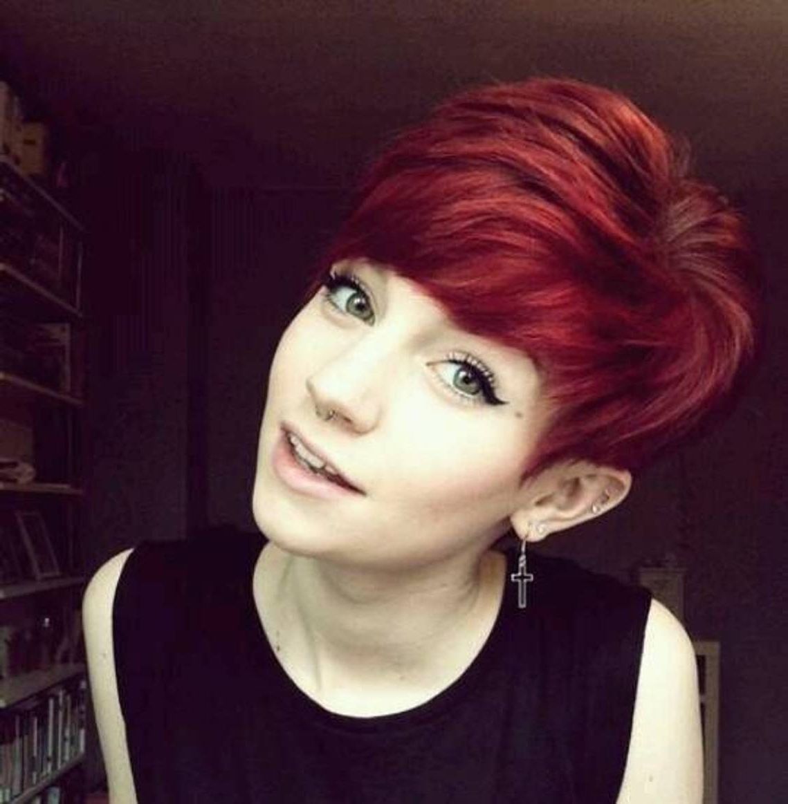 24 Really Cute Short Red Hairstyles | Styles Weekly Inside Most Recent Shaggy Pixie Haircuts In Red Hues (Photo 4 of 15)
