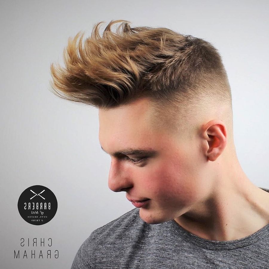 25 Cool Haircuts For Men With Most Recent Spiked Blonde Mohawk Haircuts (View 12 of 15)