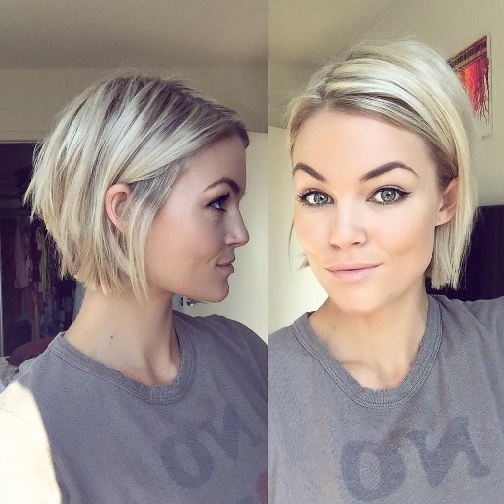 27 Stunning Short Hairstyles For Women | Styles Weekly Inside Most Recently Side Parted Blonde Balayage Pixie Haircuts (Photo 14 of 15)