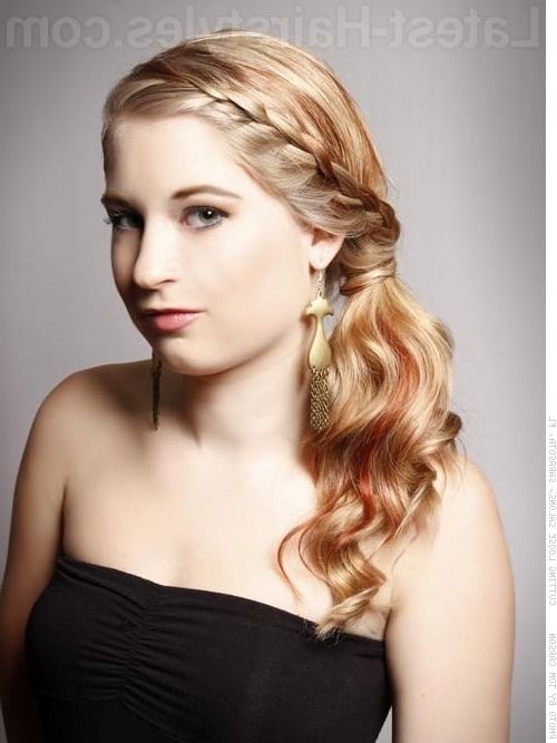 29 Prom Hairstyles For Long Hair That Are Gorgeous (updated For 2018) For 2018 Flowy Side Braid Hairstyles (View 7 of 15)