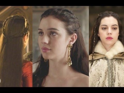 3 Reign Queen Mary Inspired Hairstyles | Amanda L – Youtube Inside Most Recent Reign Braided Hairstyles (View 1 of 15)