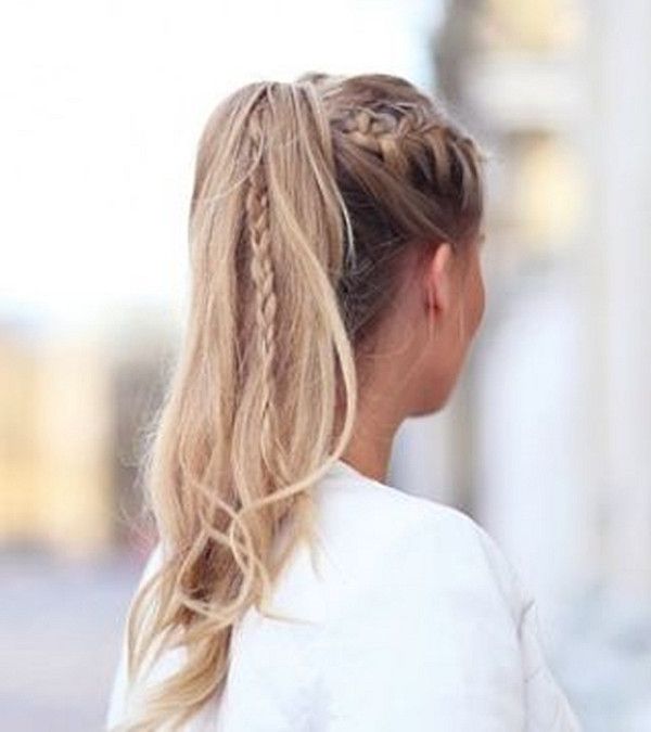 3 Simple Ways To Dress Up A Plain Ponytail | Tlcme | Tlc Within Current Reverse Braid And Side Ponytail (View 8 of 15)