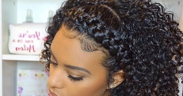 30 Best Braids & Braided Hairstyles | Naturallycurly Within Most Recently Cornrows And Curls Hairstyles (View 15 of 15)