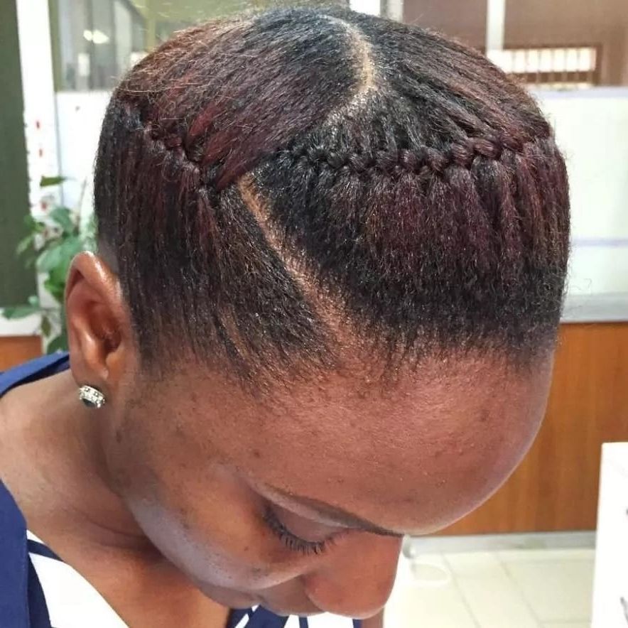 30 Best Natural Hairstyles In Ghana ? Yen.gh For Most Recently Cornrows Hairstyles For Short Natural Hair (Photo 13 of 15)