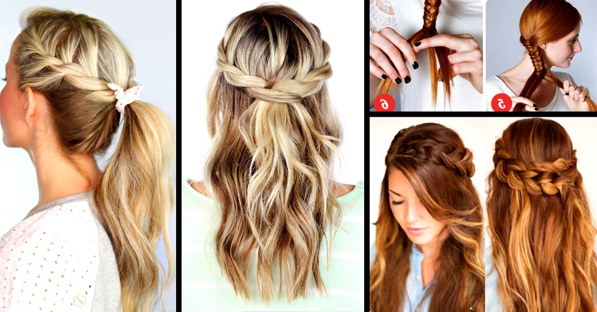 30+ Cute And Easy Braid Tutorials That Are Perfect For Any Occasion Regarding 2018 Easy Braided Hairstyles (Photo 3 of 15)