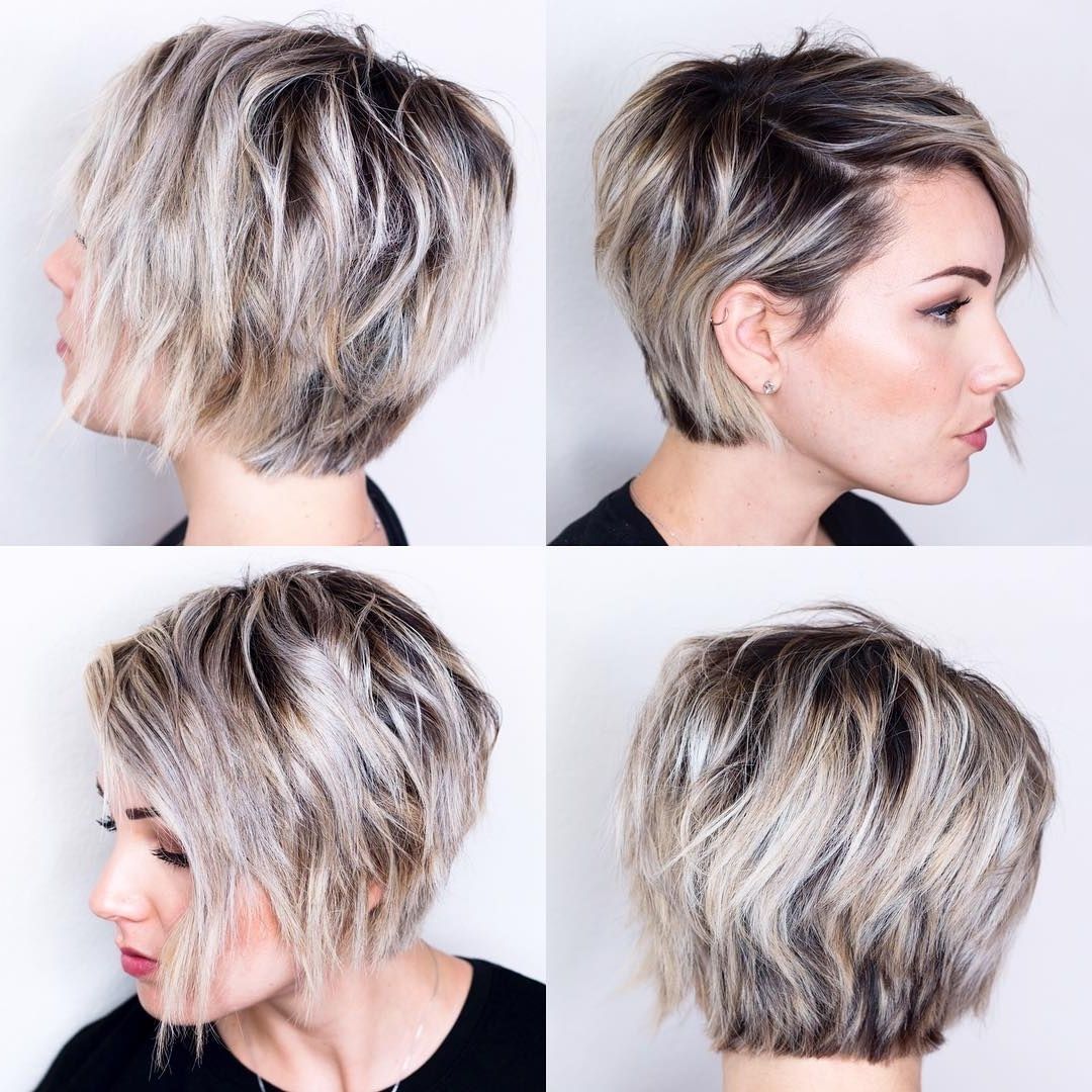 30 Cute Pixie Cuts: Short Hairstyles For Oval Faces – Popular Haircuts For Most Recent Shaggy Pixie Haircuts With Balayage Highlights (Photo 2 of 15)