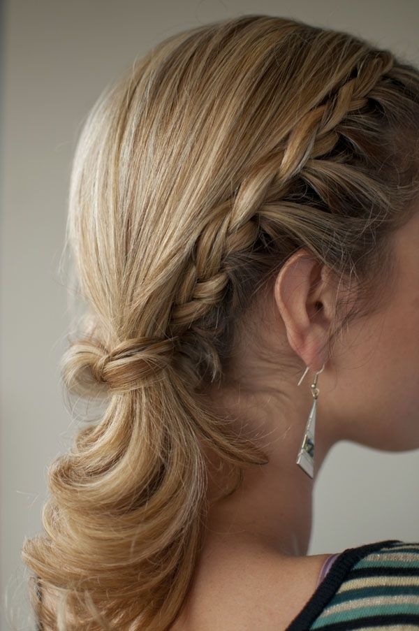 30 Days Of Twist & Pin Hairstyles – Day 11 – Hair Romance Throughout Newest Side Ponytail Braids With A Twist (View 3 of 15)
