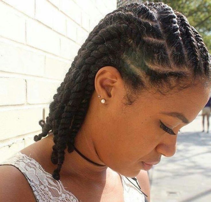 30 New Cute Natural Hairstyles For Short Hair ~ Louis Palace Pertaining To Most Current Braided Natural Hairstyles For Short Hair (View 7 of 15)
