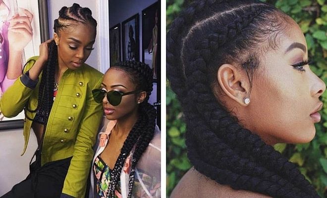 31 Best Ghana Braids Hairstyles | Stayglam With Regard To Most Up To Date Ghanaian Braided Hairstyles (View 1 of 15)