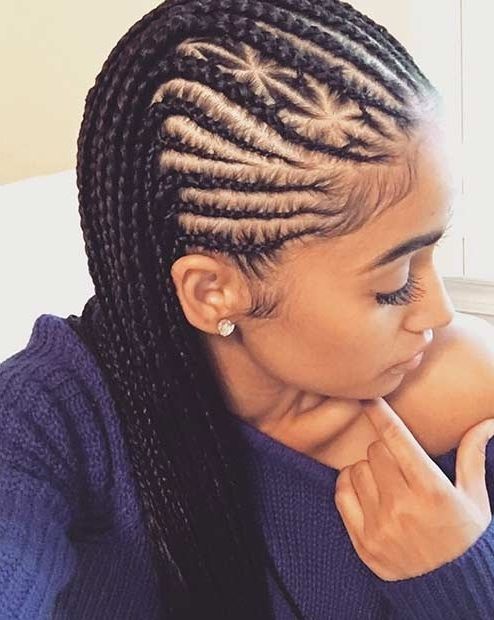 31 Cornrow Styles To Copy For Summer | Stayglam For Most Recently Small Cornrows Hairstyles (Photo 10 of 15)