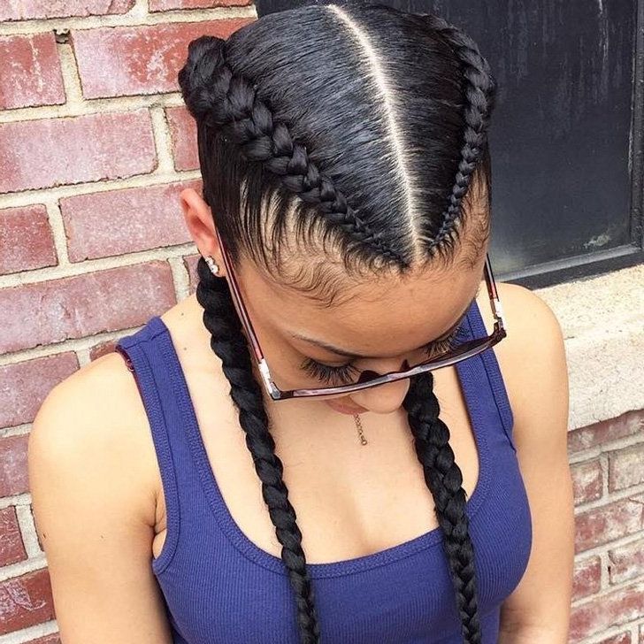 31 Fulani Cornrow Boxer Braids Hairstyles 2018 That Elegance Your With Recent Pocahontas Braids Hairstyles (Photo 15 of 15)