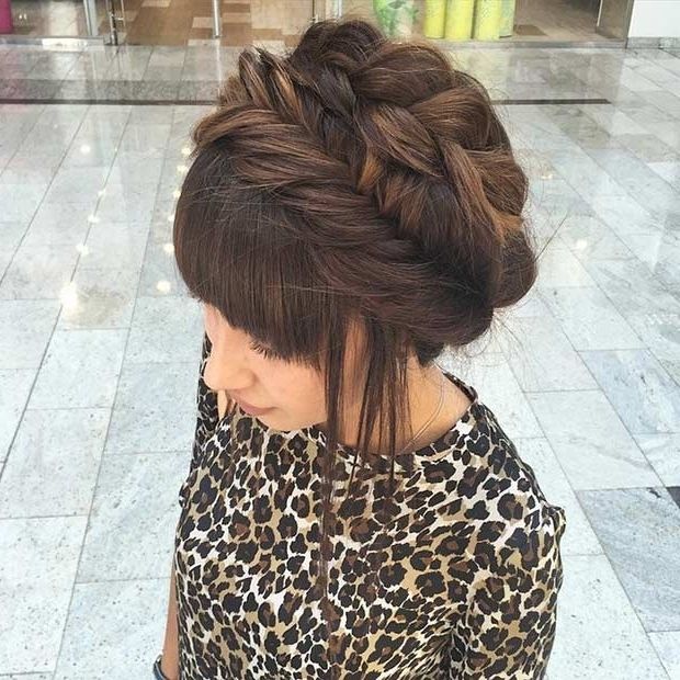 31 Most Beautiful Updos For Prom | Stayglam Throughout 2018 Braided Hairstyles For Prom (Photo 12 of 15)