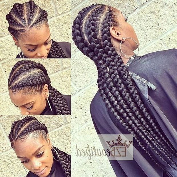 31 Stylish Ways To Rock Cornrows | Braid Hair | Pinterest | Big With Most Current Cornrow Hairstyles For Long Hair (Photo 9 of 15)