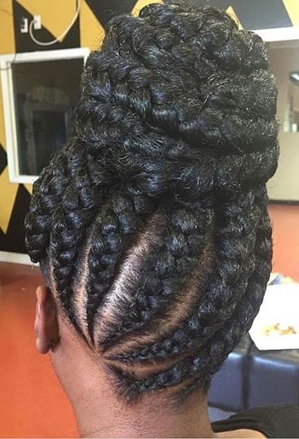 31 Stylish Ways To Rock Cornrows | Page 3 Of 3 | Stayglam For Most Up To Date Cornrow Hairstyles Up In One (View 13 of 15)