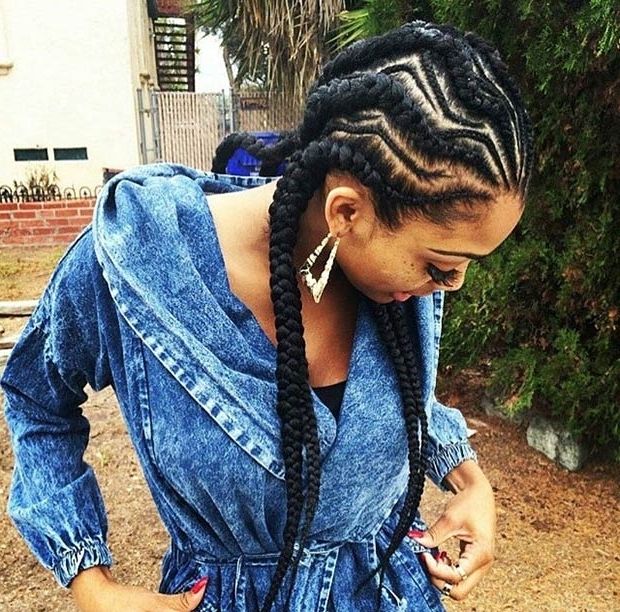 31 Stylish Ways To Rock Cornrows | Stayglam Regarding Best And Newest Cornrows Hairstyles With Color (View 15 of 15)
