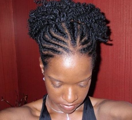 338 Best Braided Hairstyles Images On Pinterest Protective Throughout Best And Newest Cornrows Short Hairstyles (View 10 of 15)