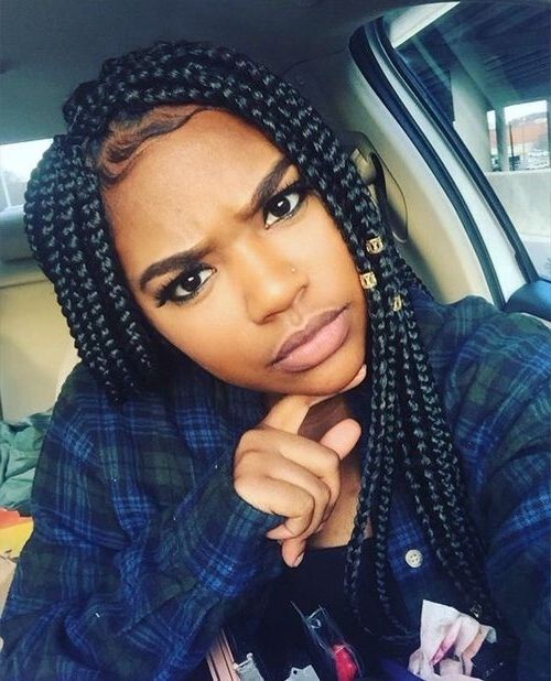 35 Gorgeous Poetic Justice Braids Styles – Part 6 Intended For Most Up To Date Poetic Justice Braids Hairstyles (View 9 of 15)